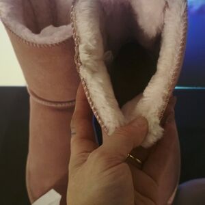 UGG Pink Ankle Boots